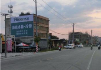 三明国画墙绘水塔美化工程城市文化墙 色彩亮丽