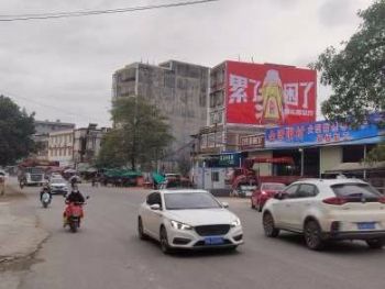 常德墙体写大字广告乡村振兴墙绘 雨花墙上写字